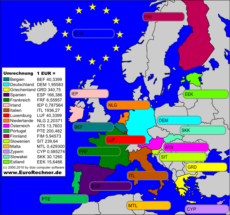 EuroRechner Hintergrund